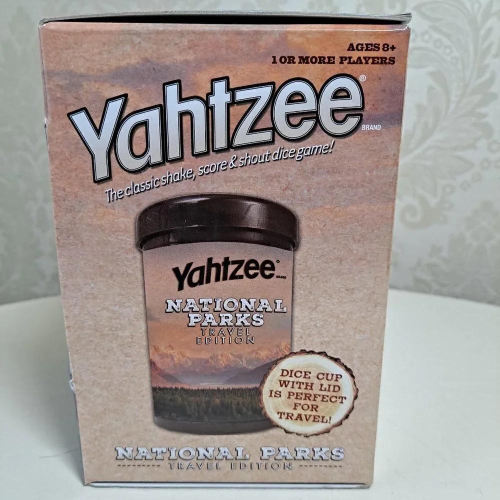Yahtzee National Parks Travel Edition IOB